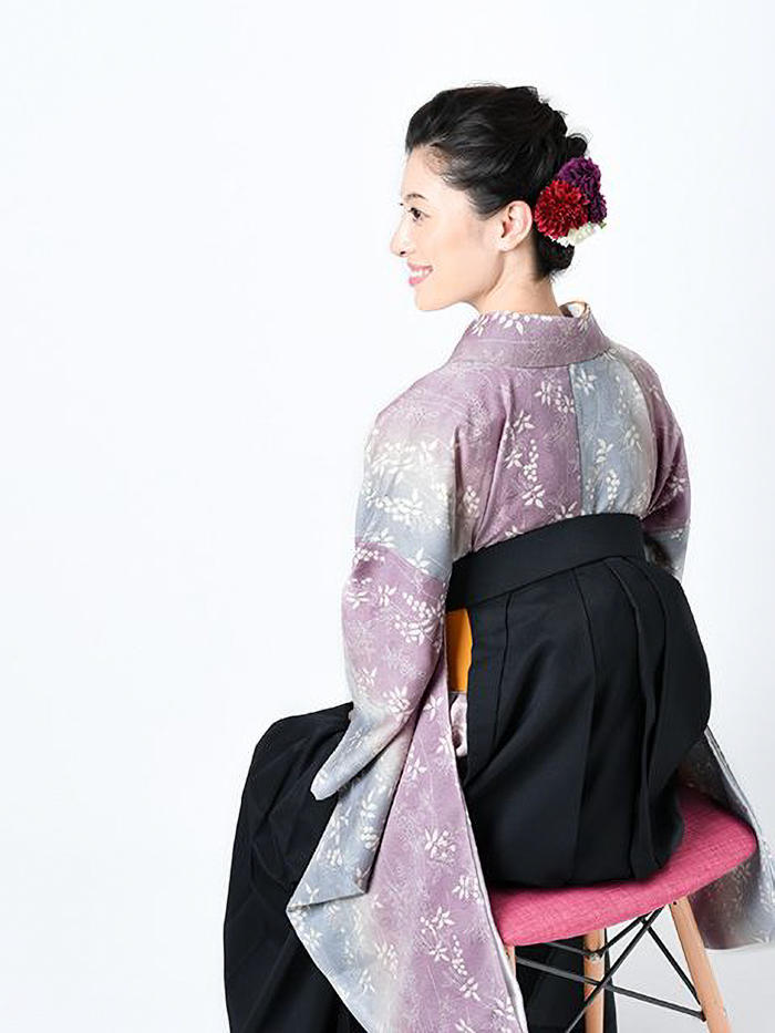 先生の卒業式での立ち姿