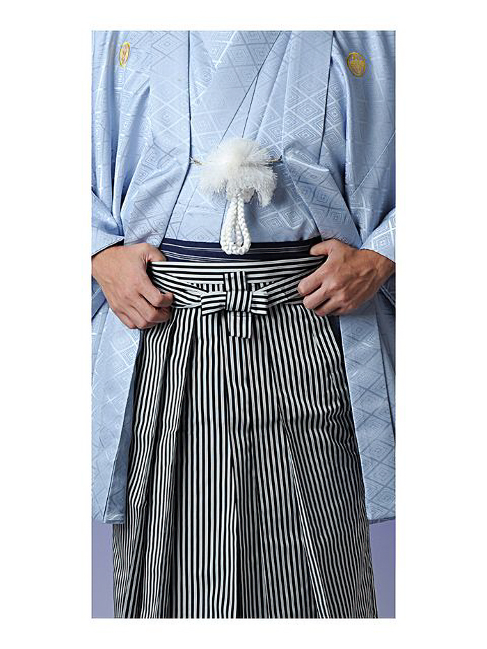 羽織袴の後ろ姿