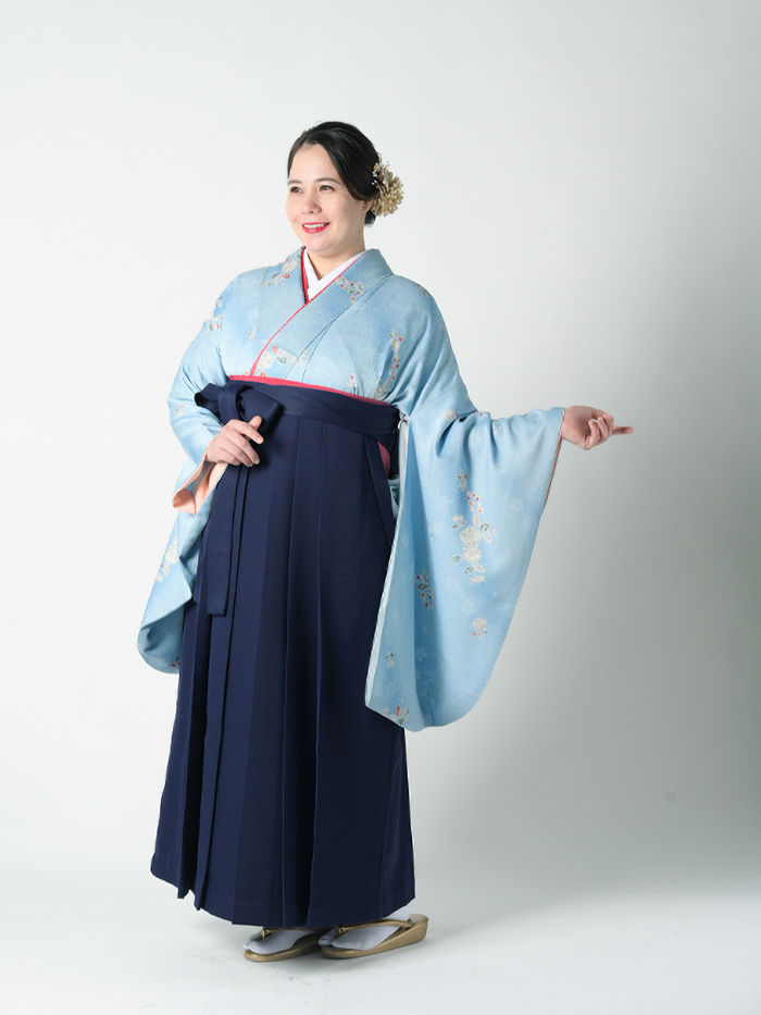 二尺袖 着物のみ｜プラスサイズ｜先生・教員｜卒業式の袴レンタル