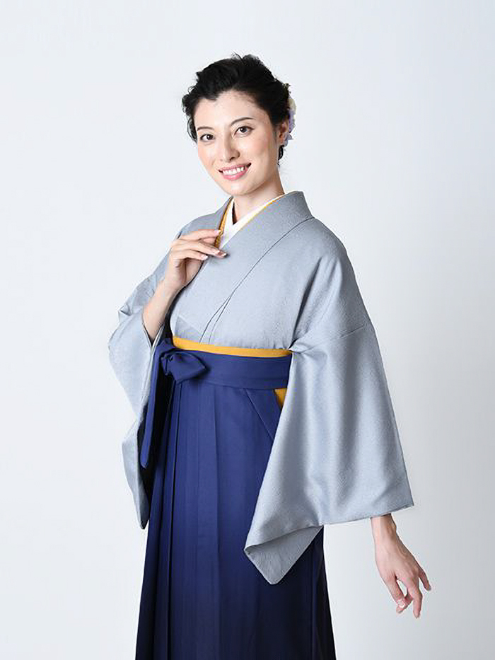 411ag32■卒園式 七五三 キッズ 色無地 袴のみ　洒落紋■美品 411ag32□卒園式 七五三 キッズ 色無地 着物＆袴 洒落紋□美品
