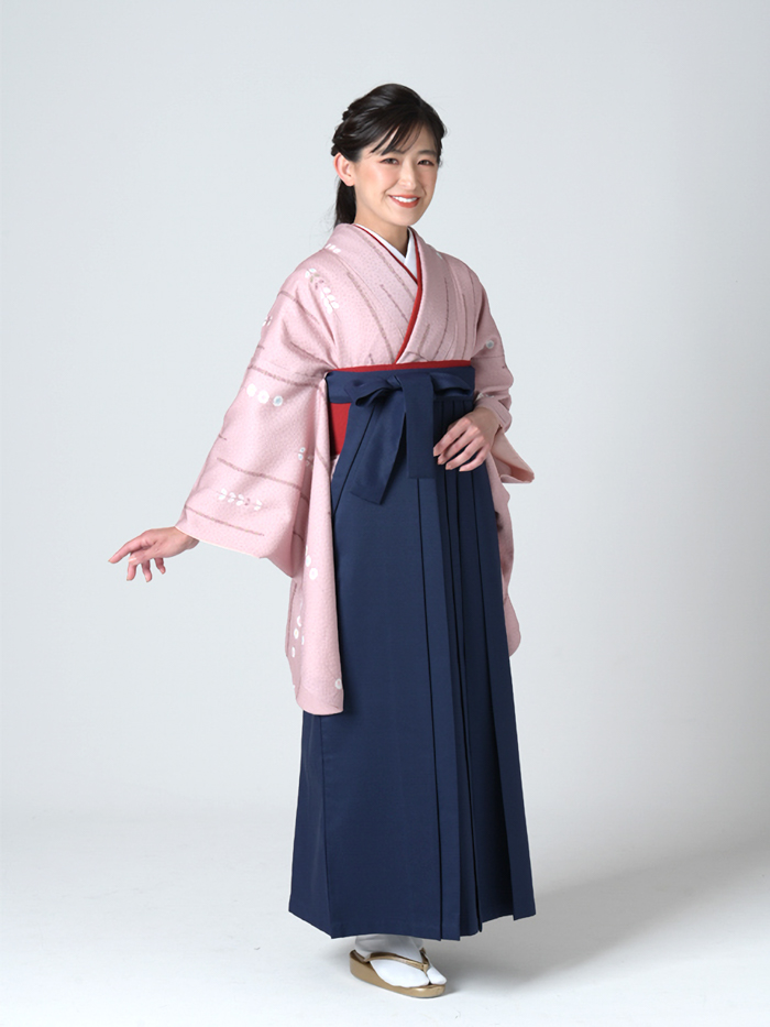 先生の卒業式での立ち姿