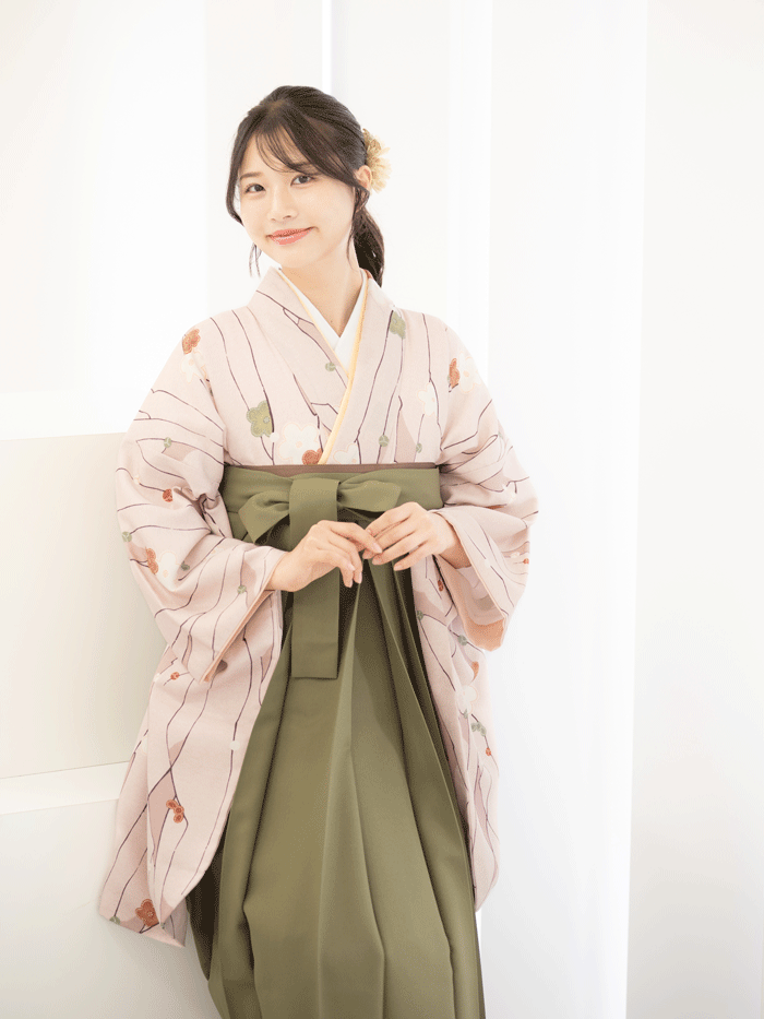 先生の卒業式での立ち姿