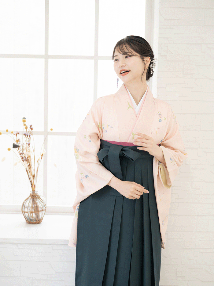 先生の卒業式での立ち姿