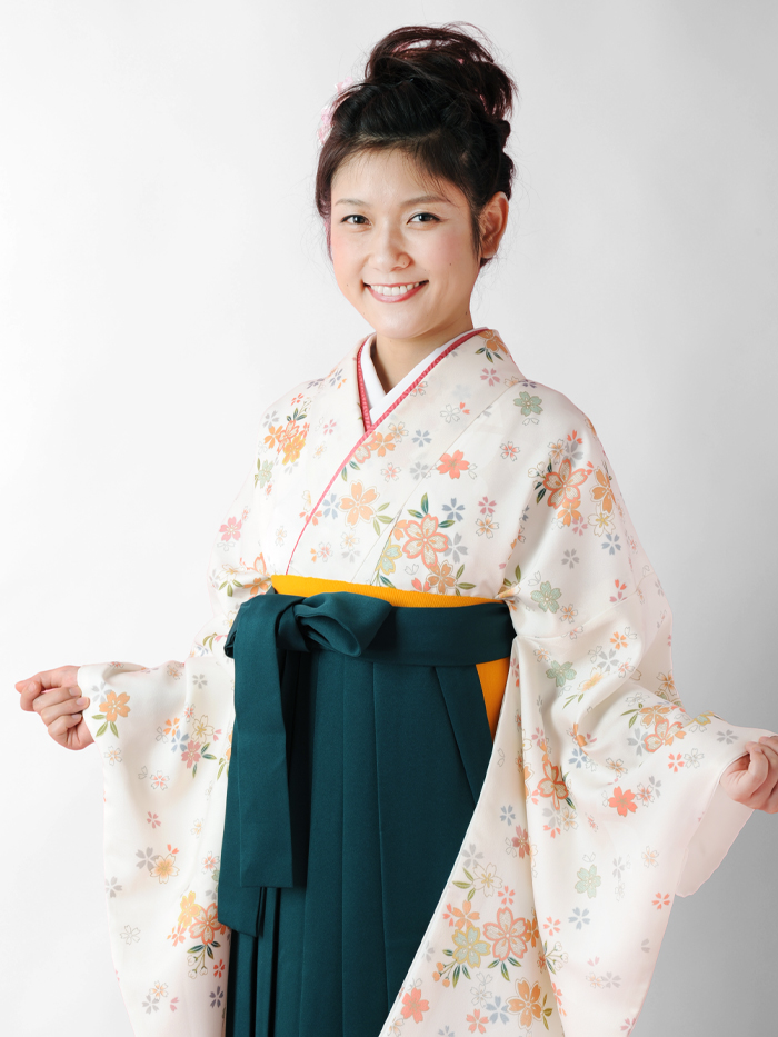 先生の卒業式での立ち姿