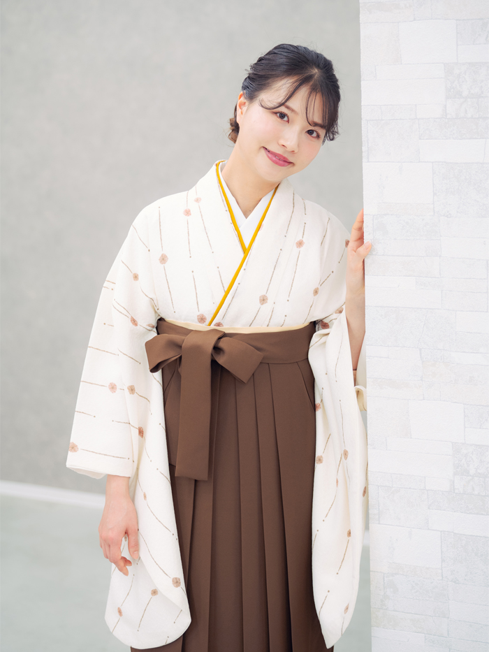 先生の卒業式での立ち姿