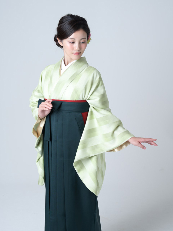 先生の卒業式での立ち姿