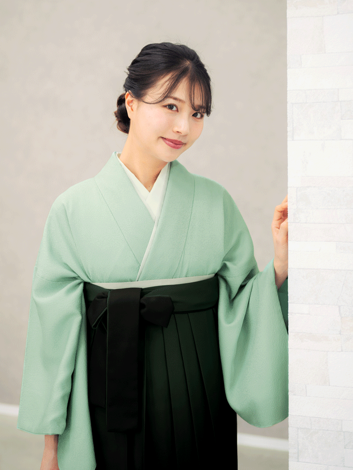 先生の卒業式での立ち姿