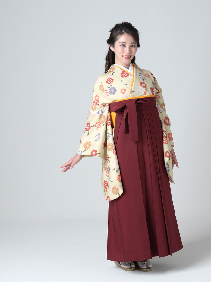 先生の卒業式での立ち姿