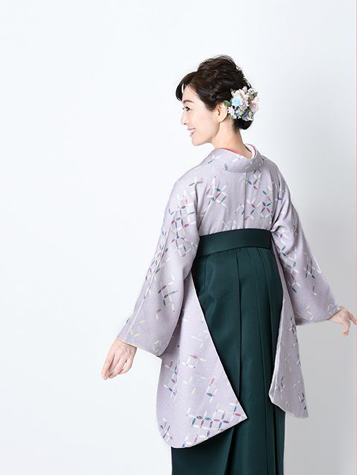 先生の卒業式での立ち姿