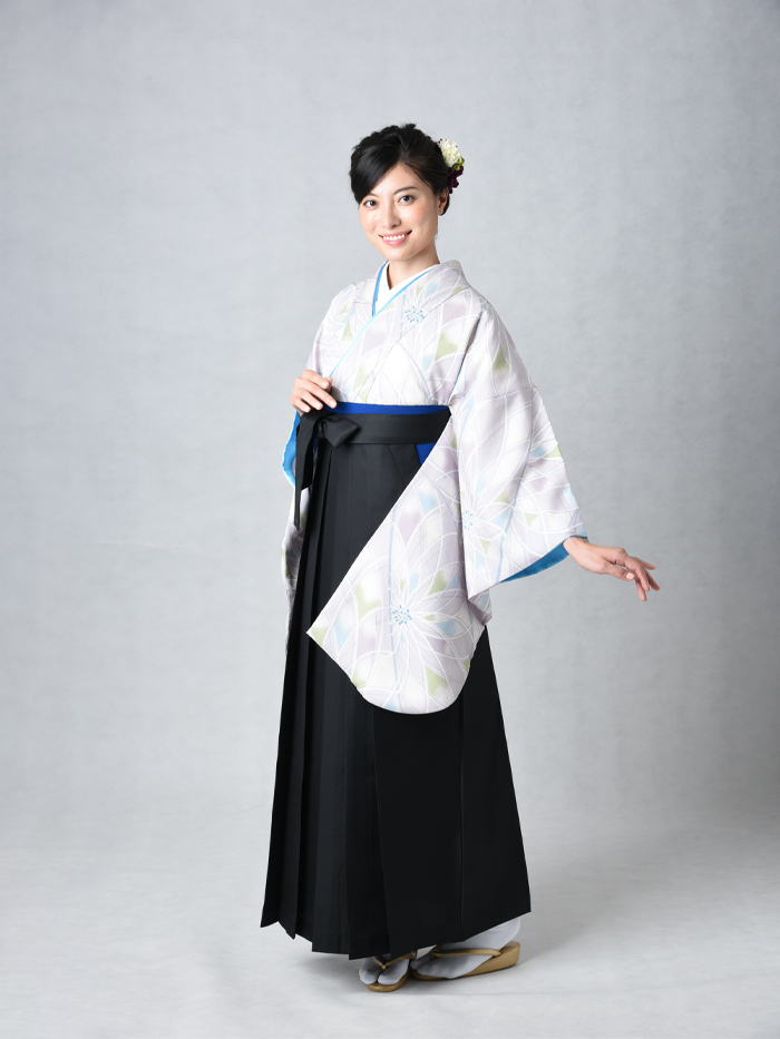 先生の卒業式での立ち姿