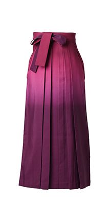 ワインぼかし袴のみ